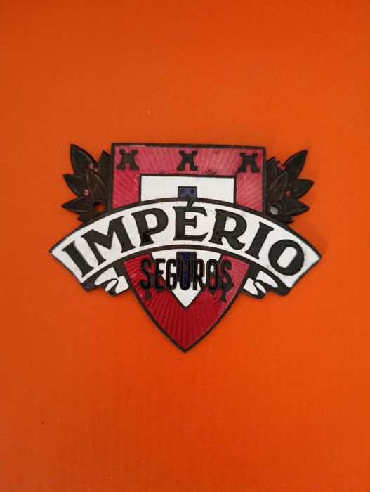 Império Seguros Placa Esmaltada