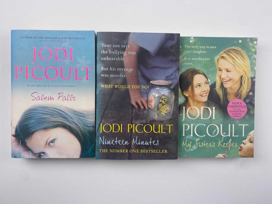 Jodi Picoult Zestaw książek używanych w j. angielskim