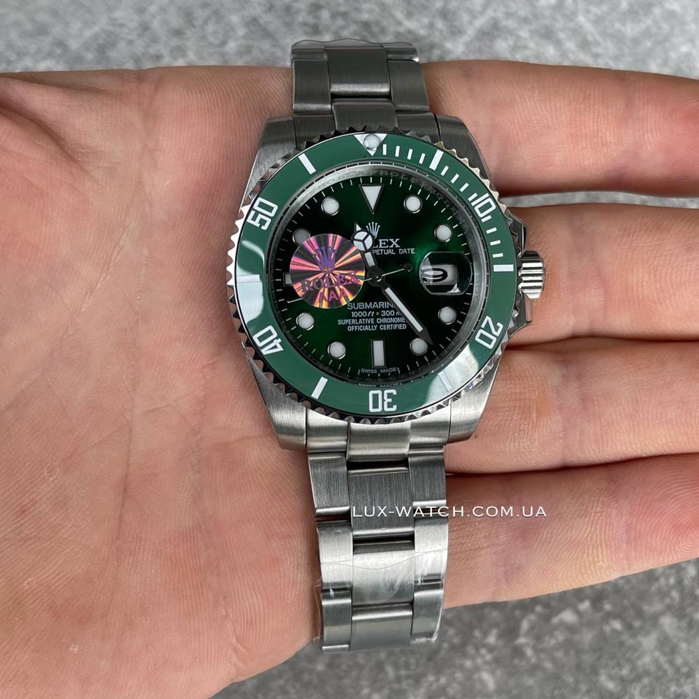 Часы Rolex Submariner  Hulk Ролекс Субмаринер