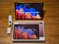 Samsung Galaxy Tab S7 Plus 128GB mystic bronze tablet etui komplet S7+