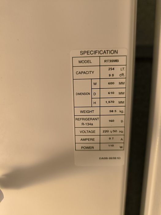 Холодильник samsung