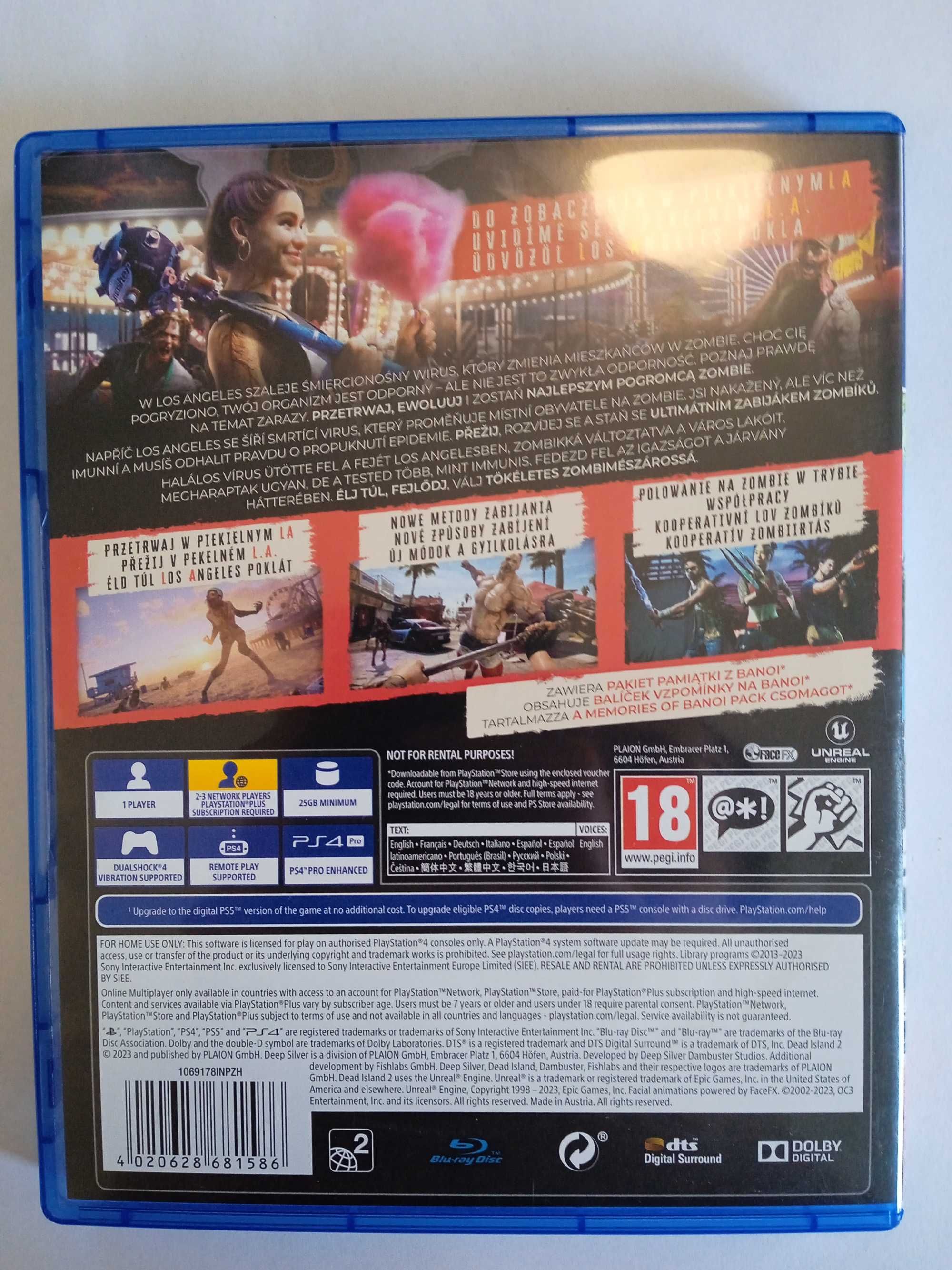 Dead Island 2 PS4 PL