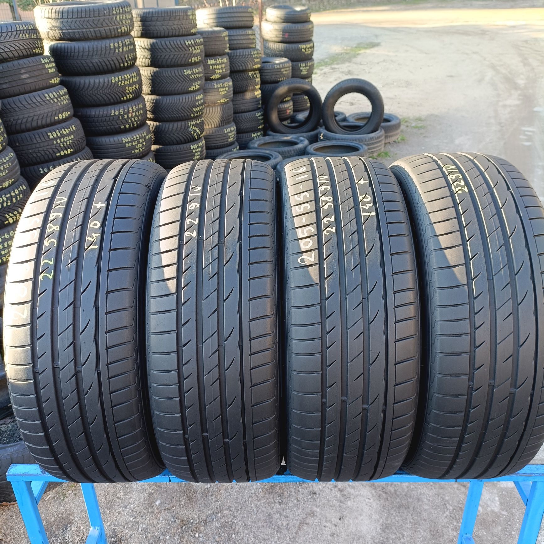 4x 205/55r16 Laufen S Fit EQ+ z 2022r 5.8mm