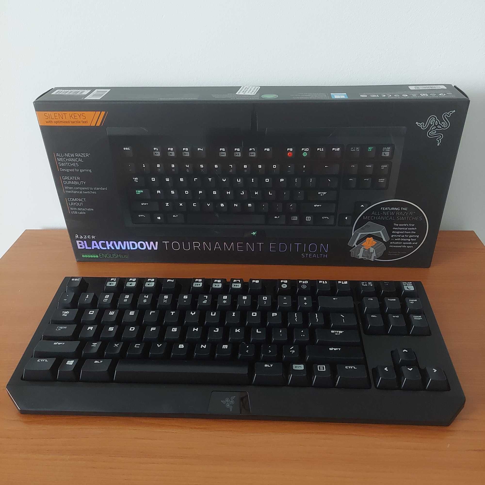 Razer Blackwidow Tournament Stealth klawiatura mechaniczna