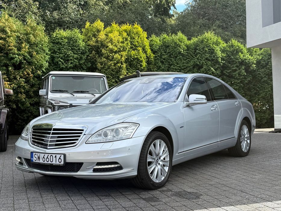 Mercedes-Benz Klasa S S350 W221 BEZWYPADKOWA serwisowana 240Tkm 4Matic 4x4 zadbana zamiana