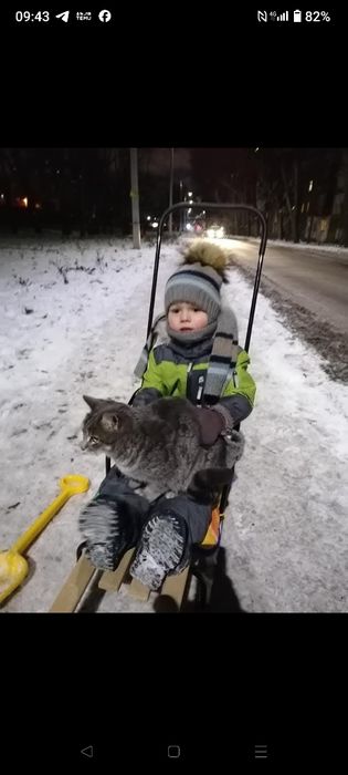 Зимовий комплект  для хлопчика шарф, шапка і рукавички