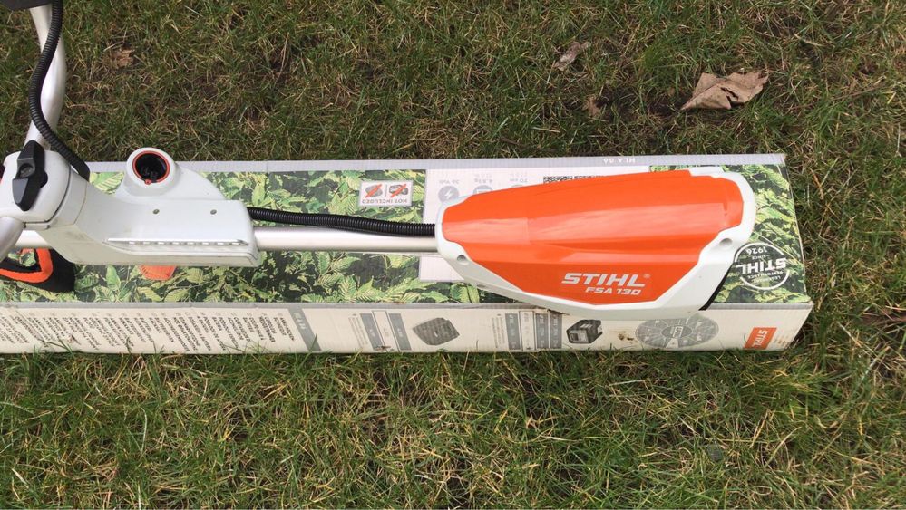 Kosa stihl Sthil fsa130 jak nowa , akumulator , na baterie