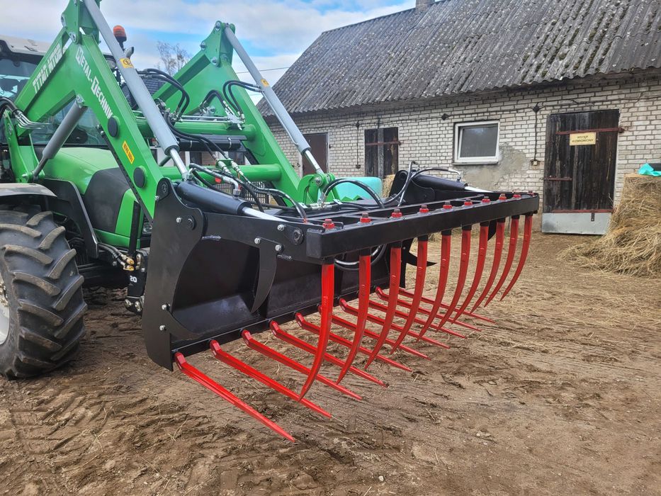 Krokodyl do obornika do tura ciągnika/ ładowarki Łycha krokodyl DOWÓZ