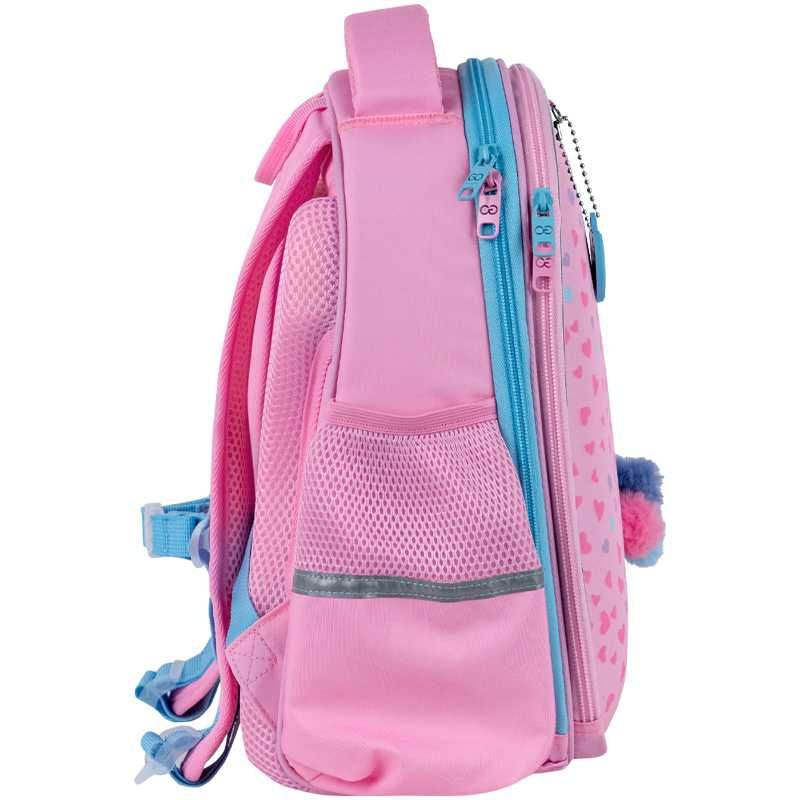 Рюкзак для школи напівкаркасний GoPack Fluffy Kitten GO25-165S-2