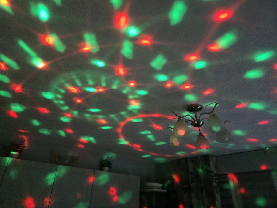 Kula Dyskotekowa Led Disco Ball Komplet 2szt