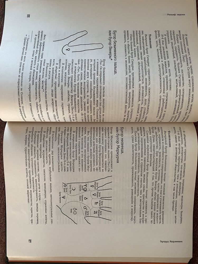 Книга «Знаки руки - о характере и типе личности» Г.И.Хюрлиманн