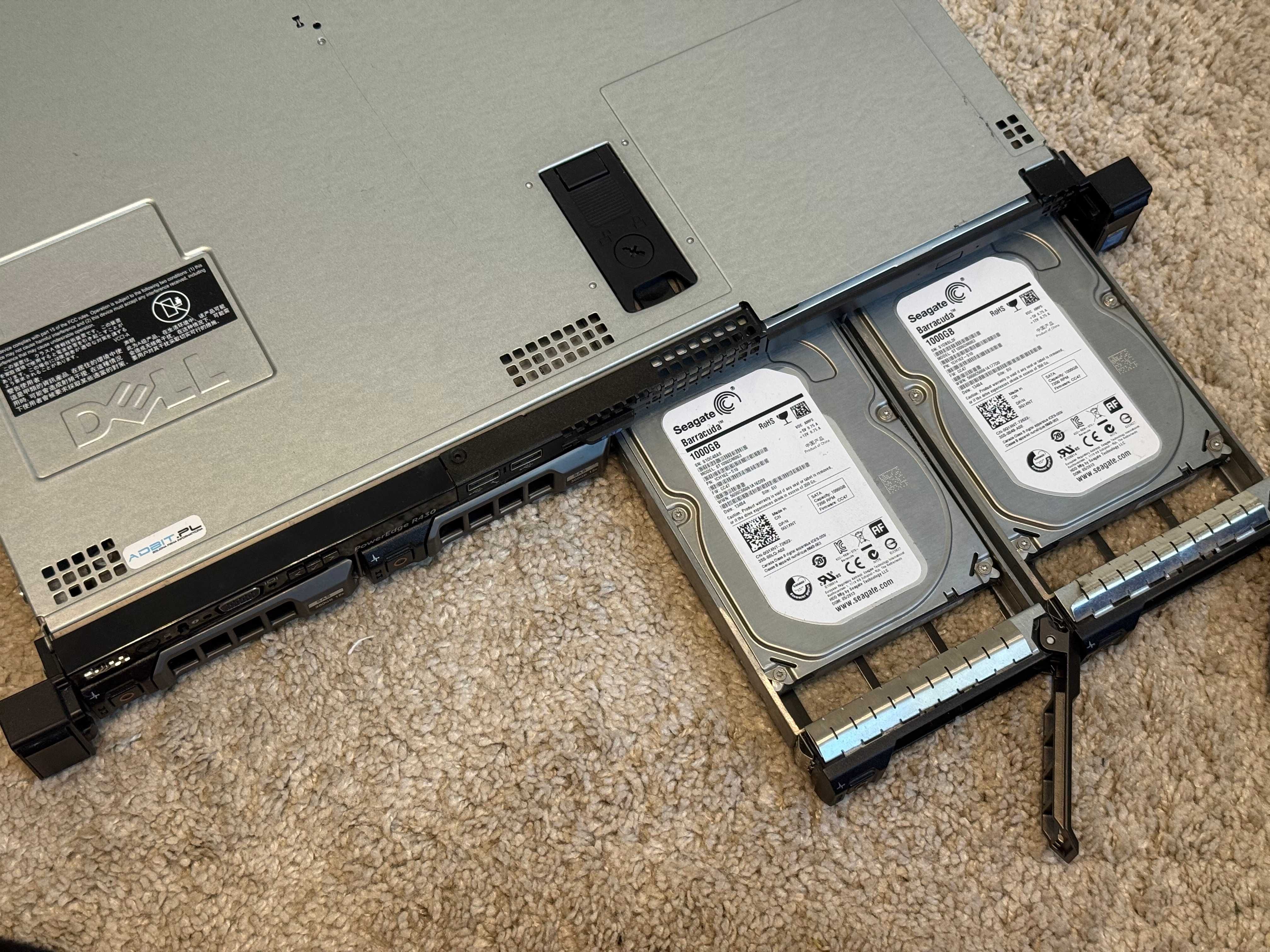 Serwer Dell Poweredge R430 2xE5-2690v4 192GB DDR4 RAM 2TB HDD