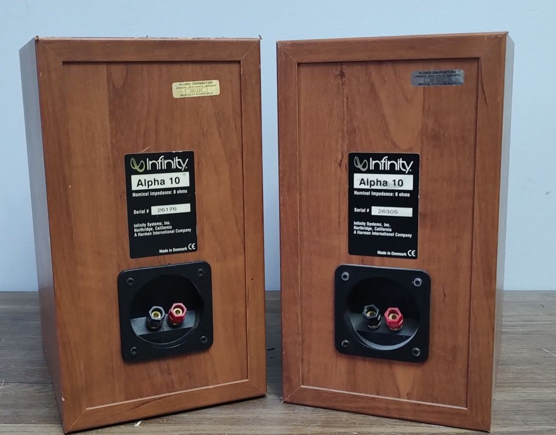 Kolumny, monitory Infiniti Alpha 10