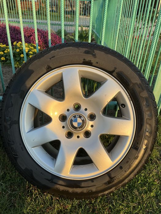 Alufelgi z oponami zimowymi do BMW e46, 16 cali