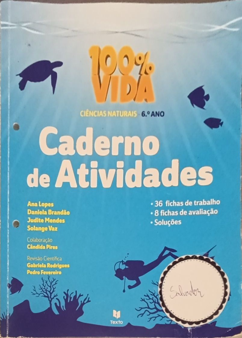 Manuais escolares 6° ano