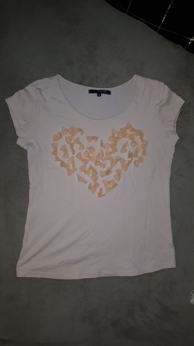 Różowy T-shirt r M Reserved
