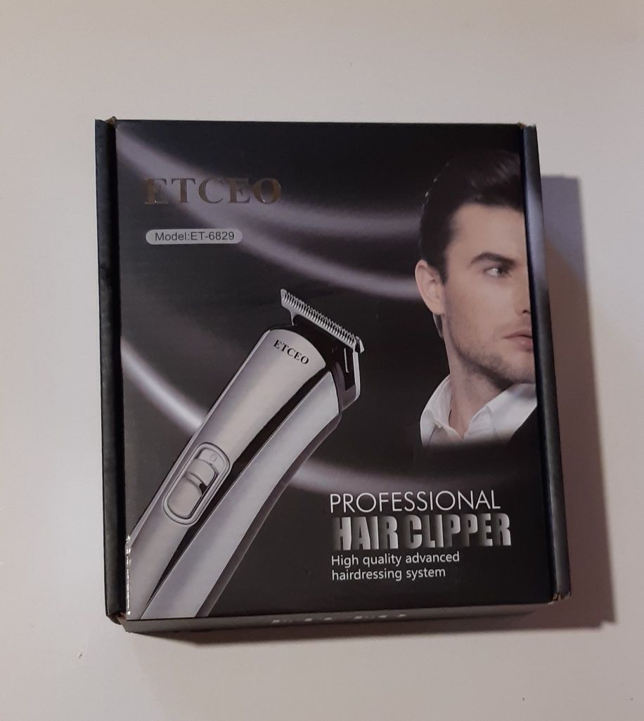 Машинка для стрижки волос Etceo 3 W триммер аккумулятор стрижка волос