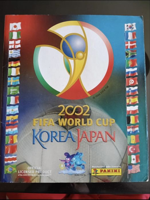 Caderneta Panini FIFA World Cup 2002 Completa