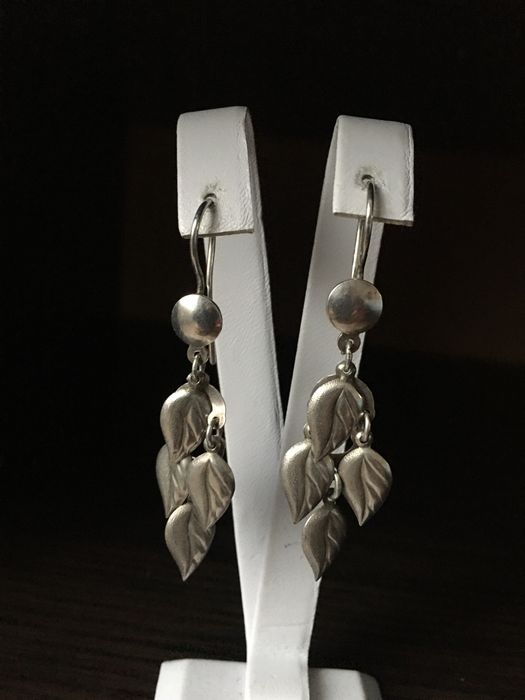 Серьги серебряные СССР