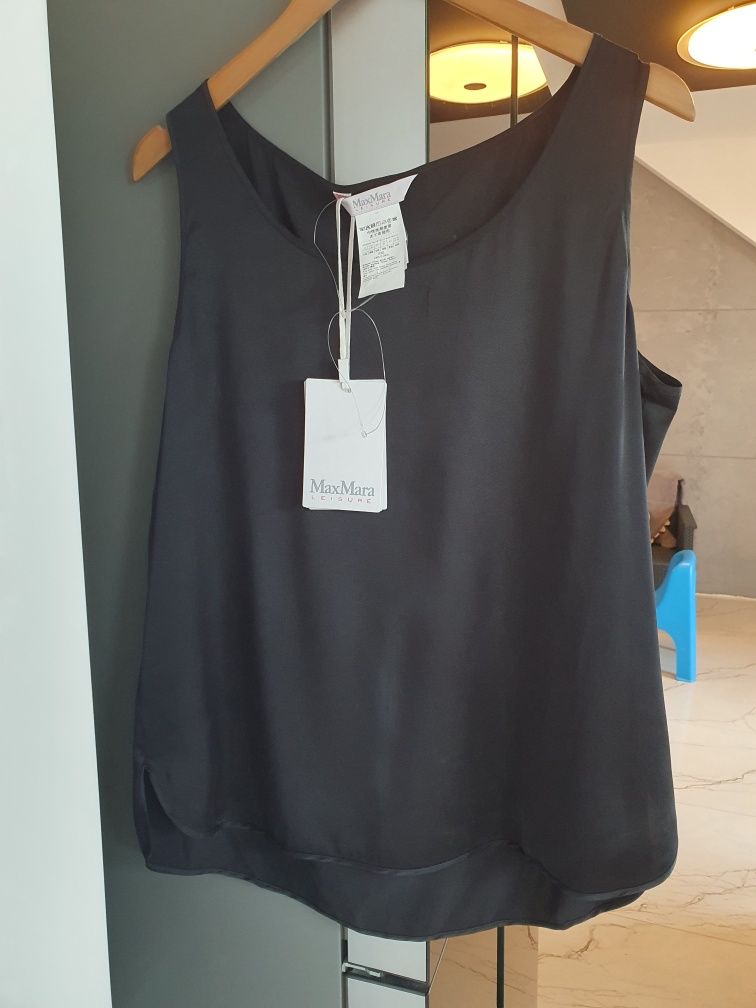 Bluzka jedwabna Max Mara 44 nowa