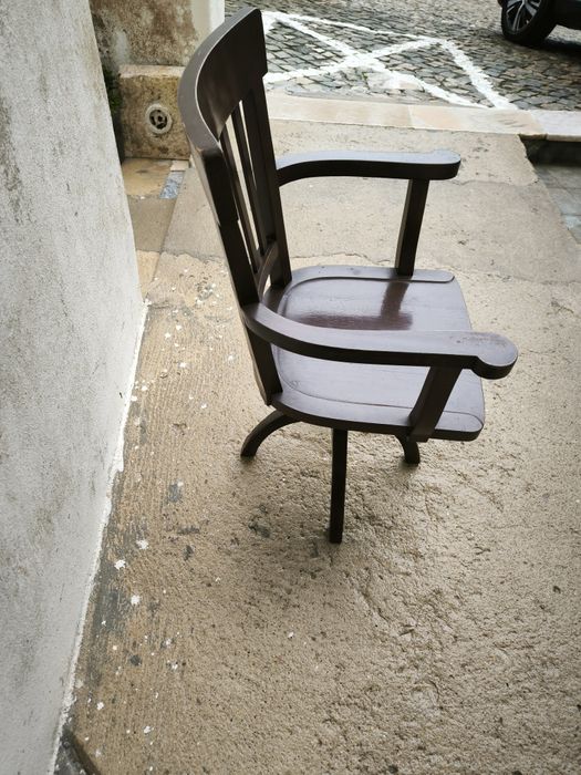 Cadeira Antiga Giratória