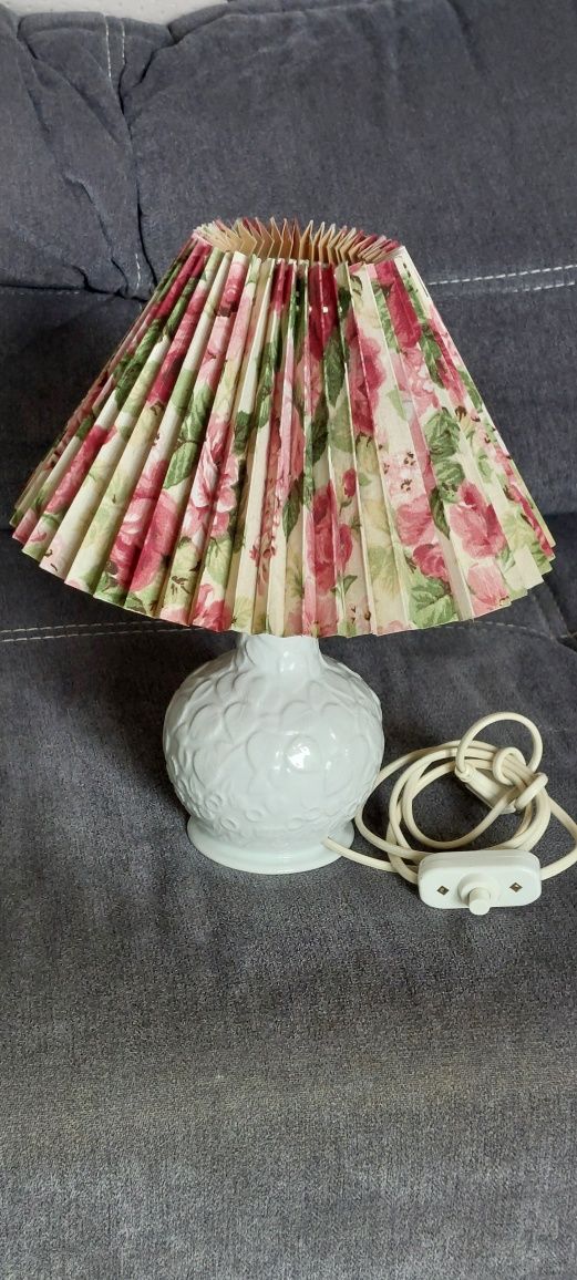 Stara lampka nocna  porcelana