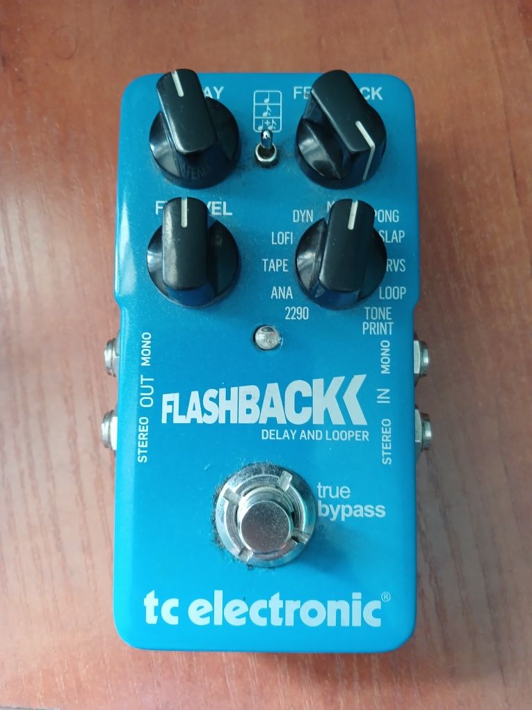 Tc electronic flashback delay and looper Ділей педаль