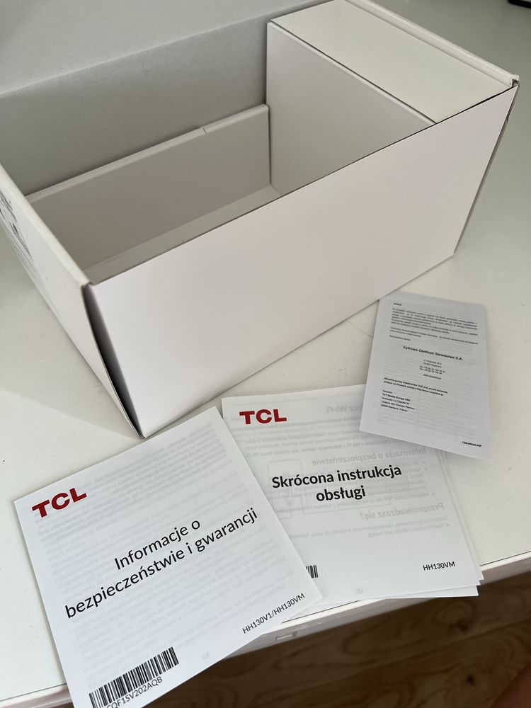 Biały router WIFI TCL linkhub