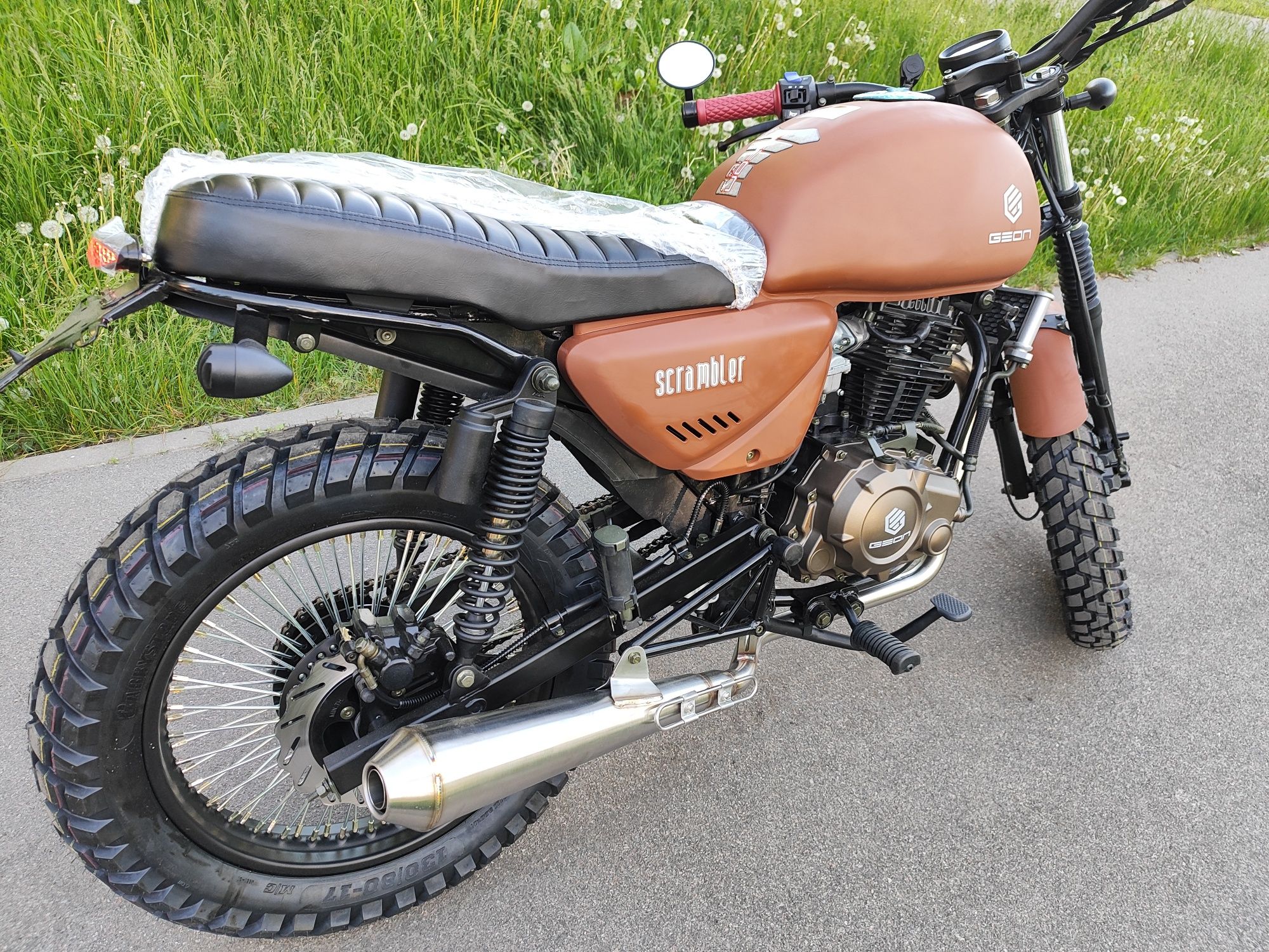 Мотоцикл GEON SCRAMBLER 200 (17/17)/Доставка/Кре