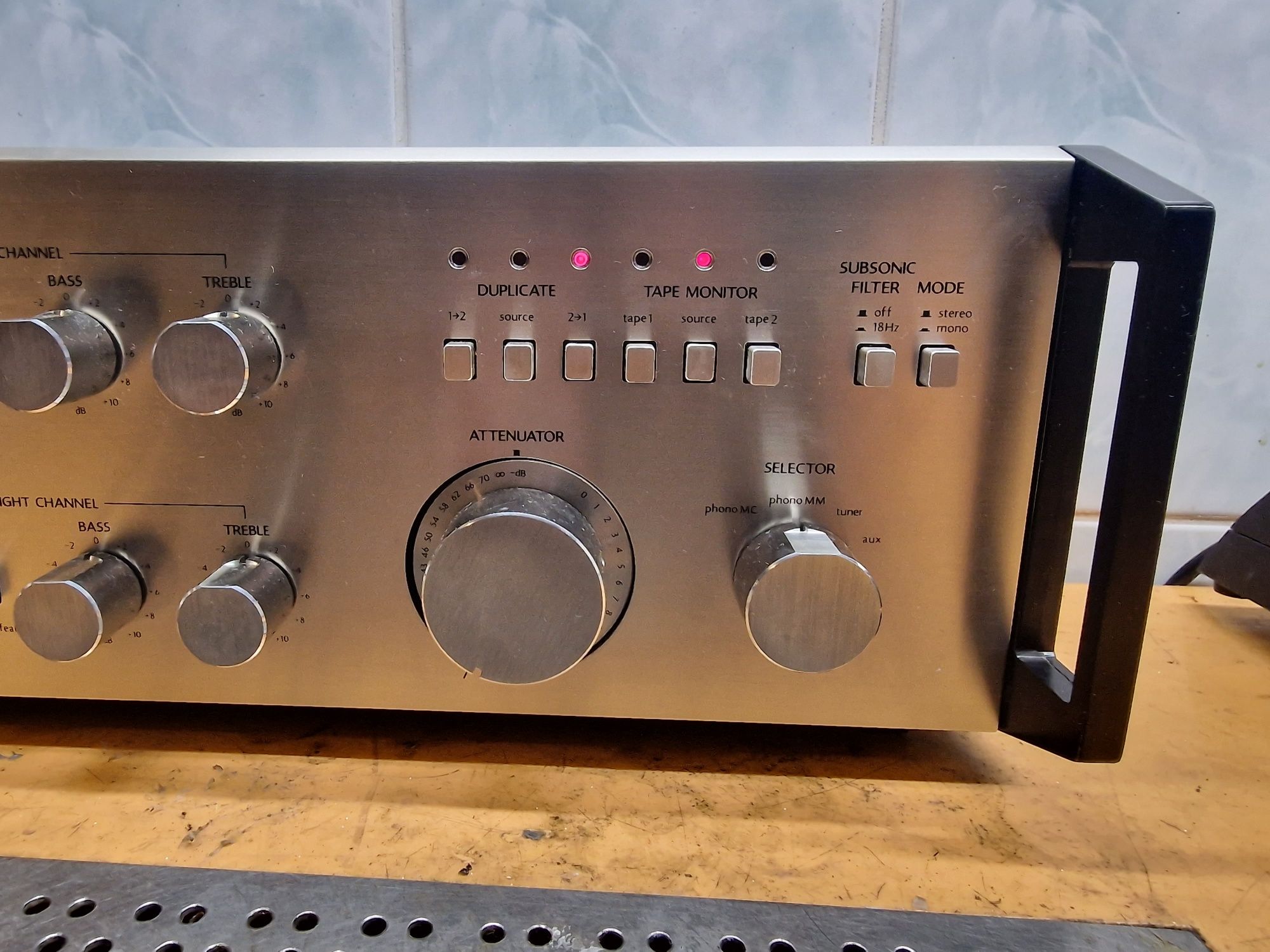 Mitsubishi DA P20 bardzo dobry preamp