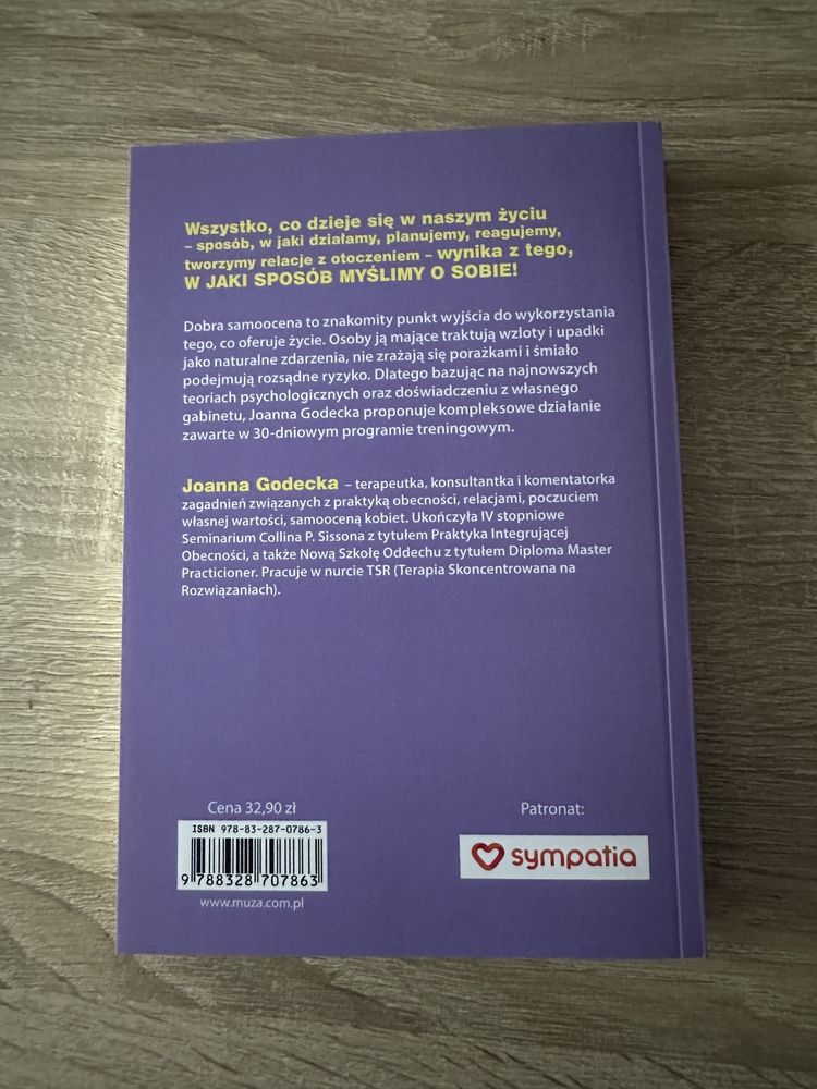 „Bądź pewna siebie” Joanna Godecka