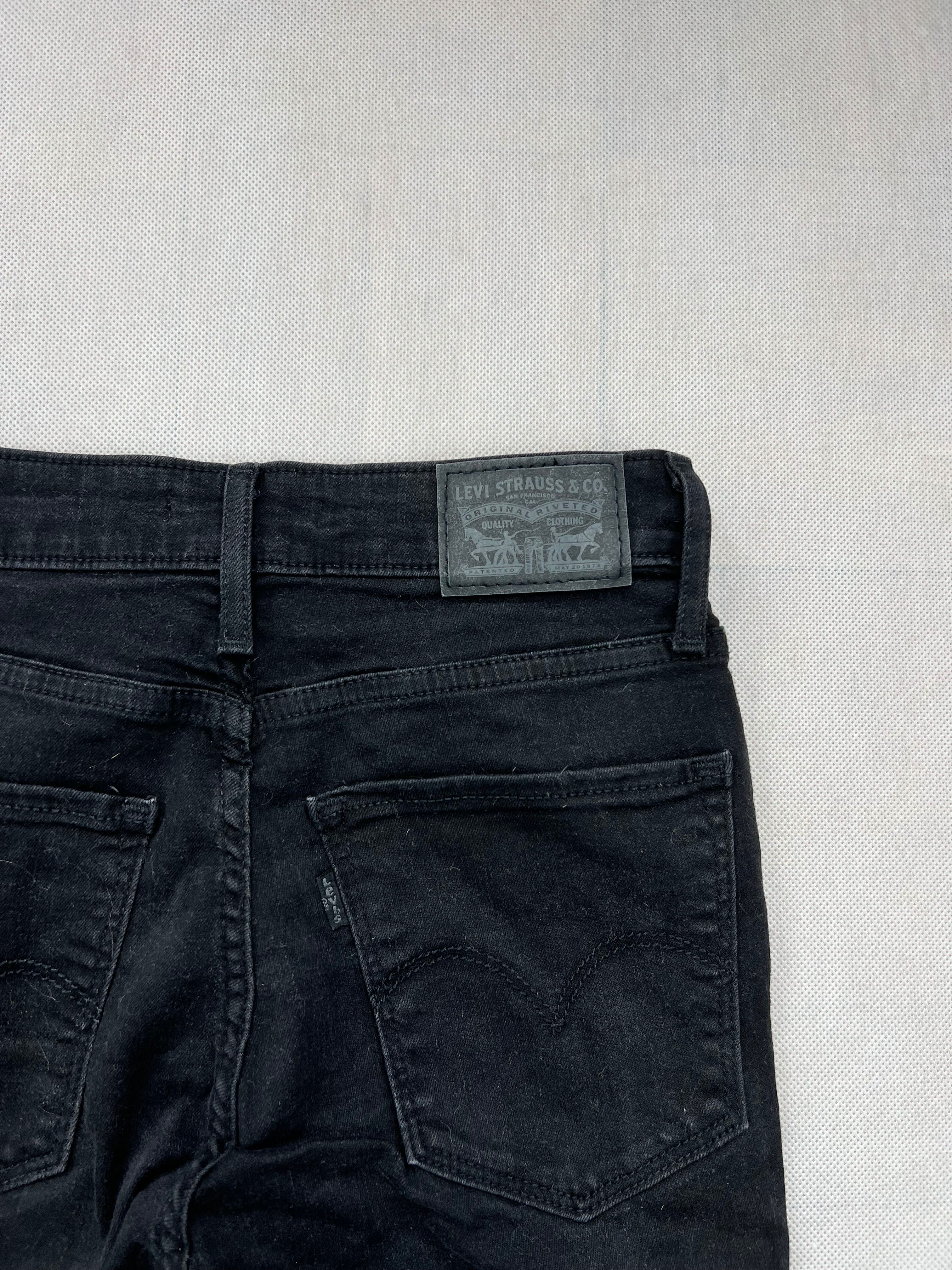Spodnie Levi’s 721 High Rise Skinny Jeans Black Tab Damskie