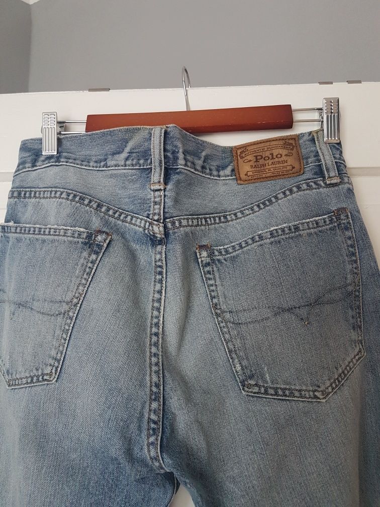 Spodnie jeansy męskie Polo Ralph Lauren Varick slim straight 31/34