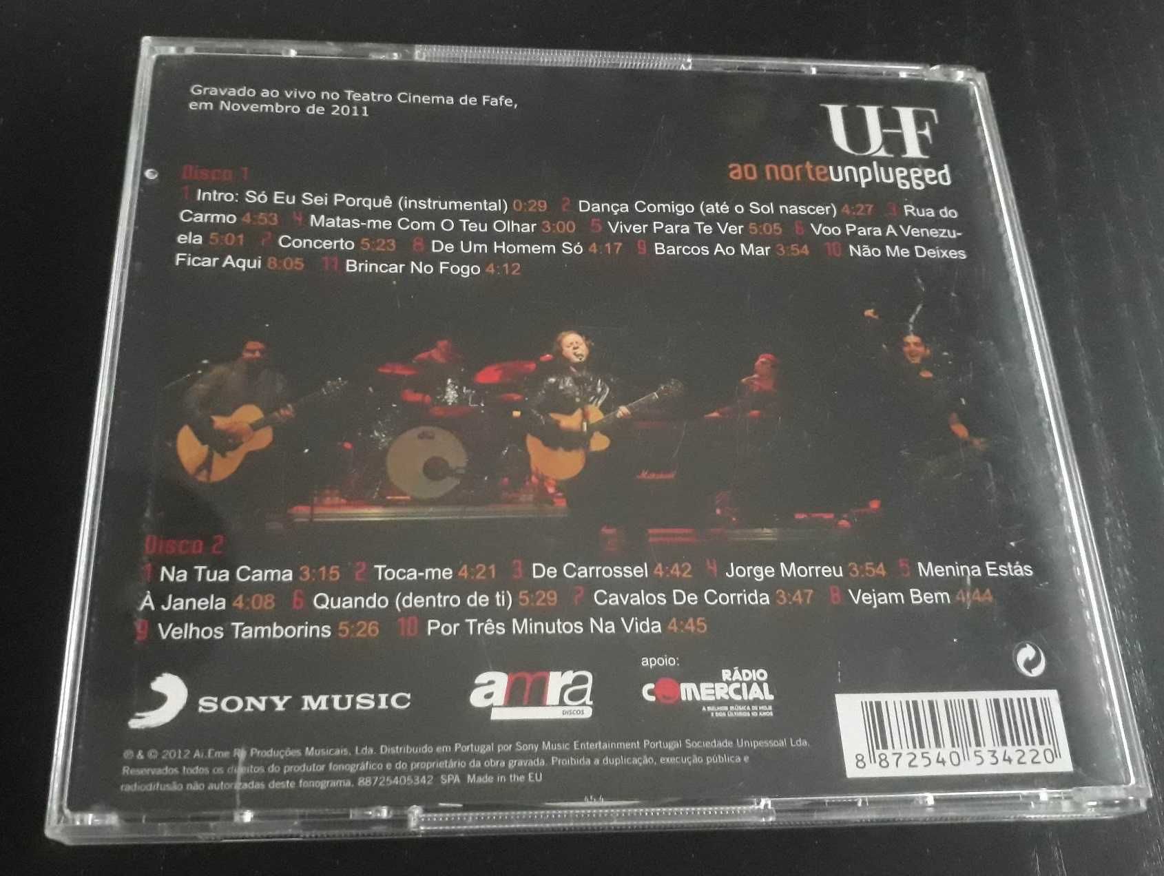 UHF ‎– Ao Norte Unplugged 2 CD