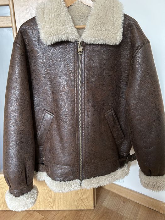 Kurtka Mango kozuszek pilotka