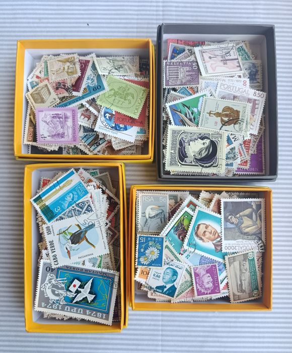 500 Selos diversos, mundiais