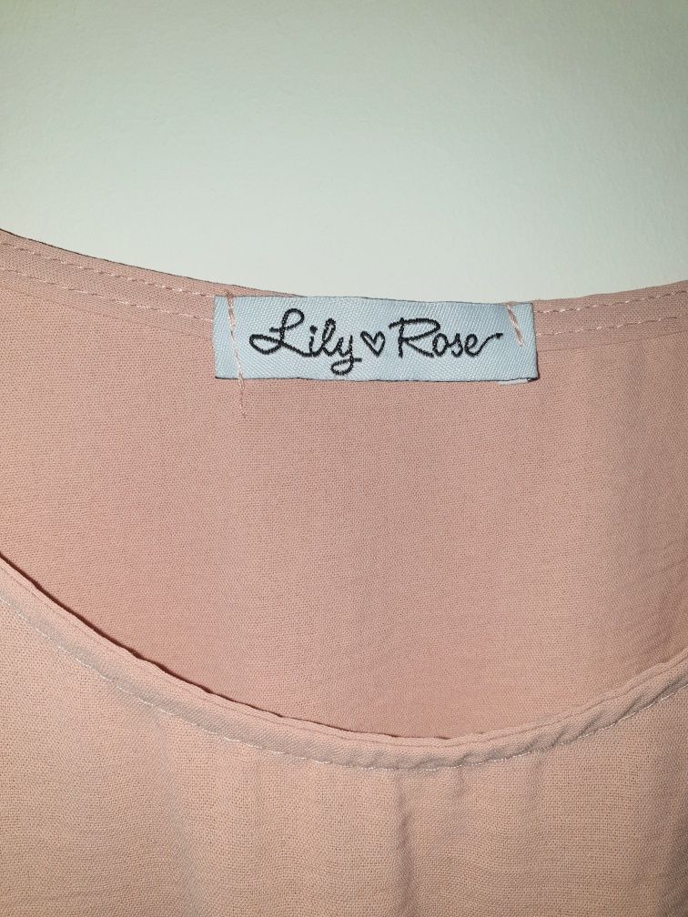Codowna morelowa sukienka Lily&Rose M/L
