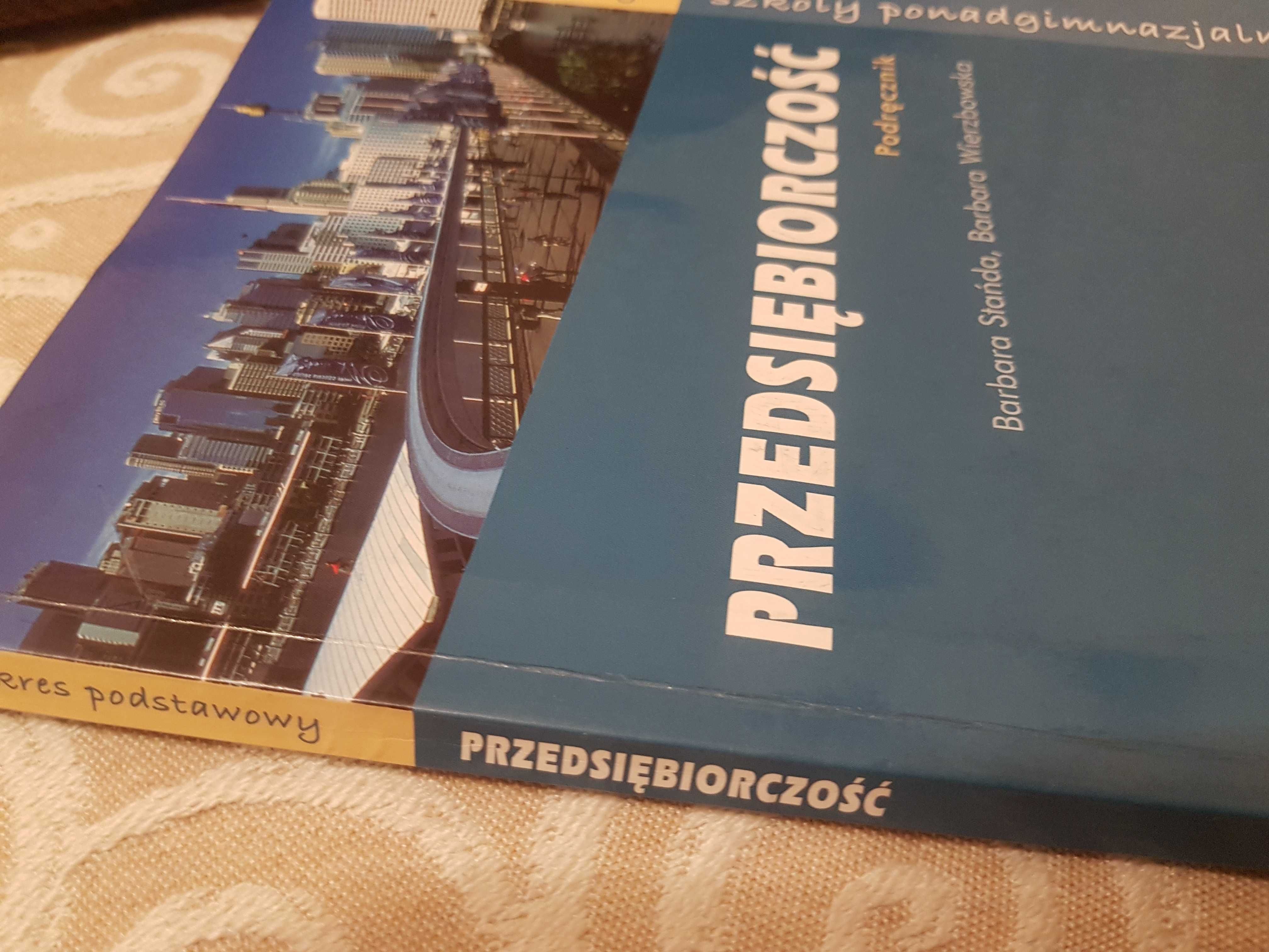 Sprzedam książkę  "Przedsiębiorczość" B.Stańdy oraz B. Wierzbowskiej.