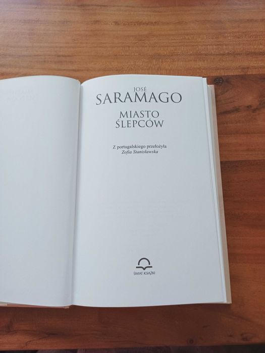 Miasto ślepców - Jose Saramago