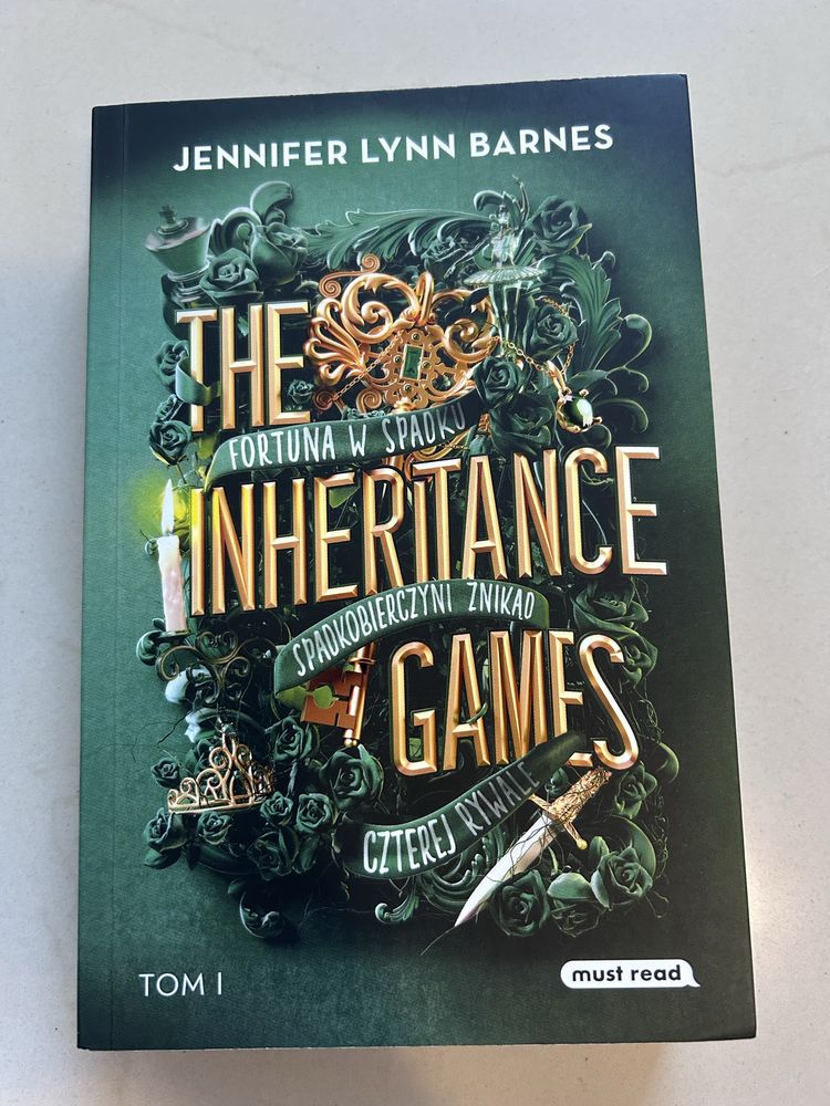 Książki 1-3  ,,The Inheritance Games” Jennifer Lynn Barnes