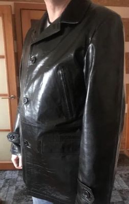 Кожаная куртка мужская ( Кожа Италия)