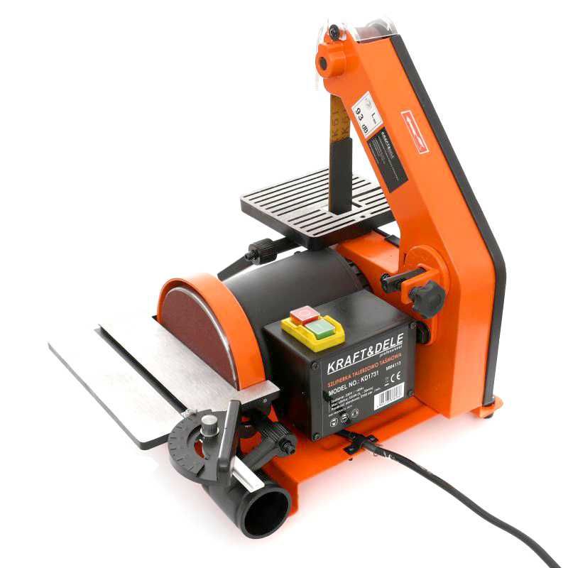 KRAFT&DELE Szlifierka Taśmowa Talerzowa Stołowa Czołowa 550W KD1731