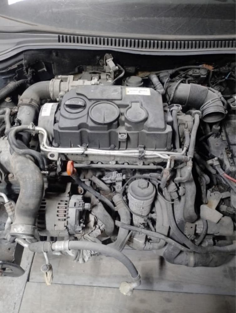 Silnik 1.9 TDI 105KM BLS kompletny ze skrzynią