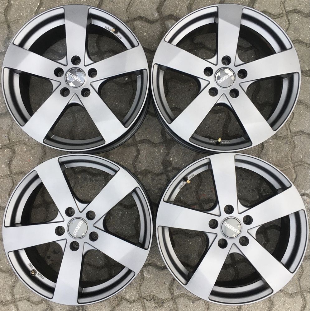 Felgi aluminiowe DEZENT VW SKODA AUDI SEAT 5x112 ET48 R17!