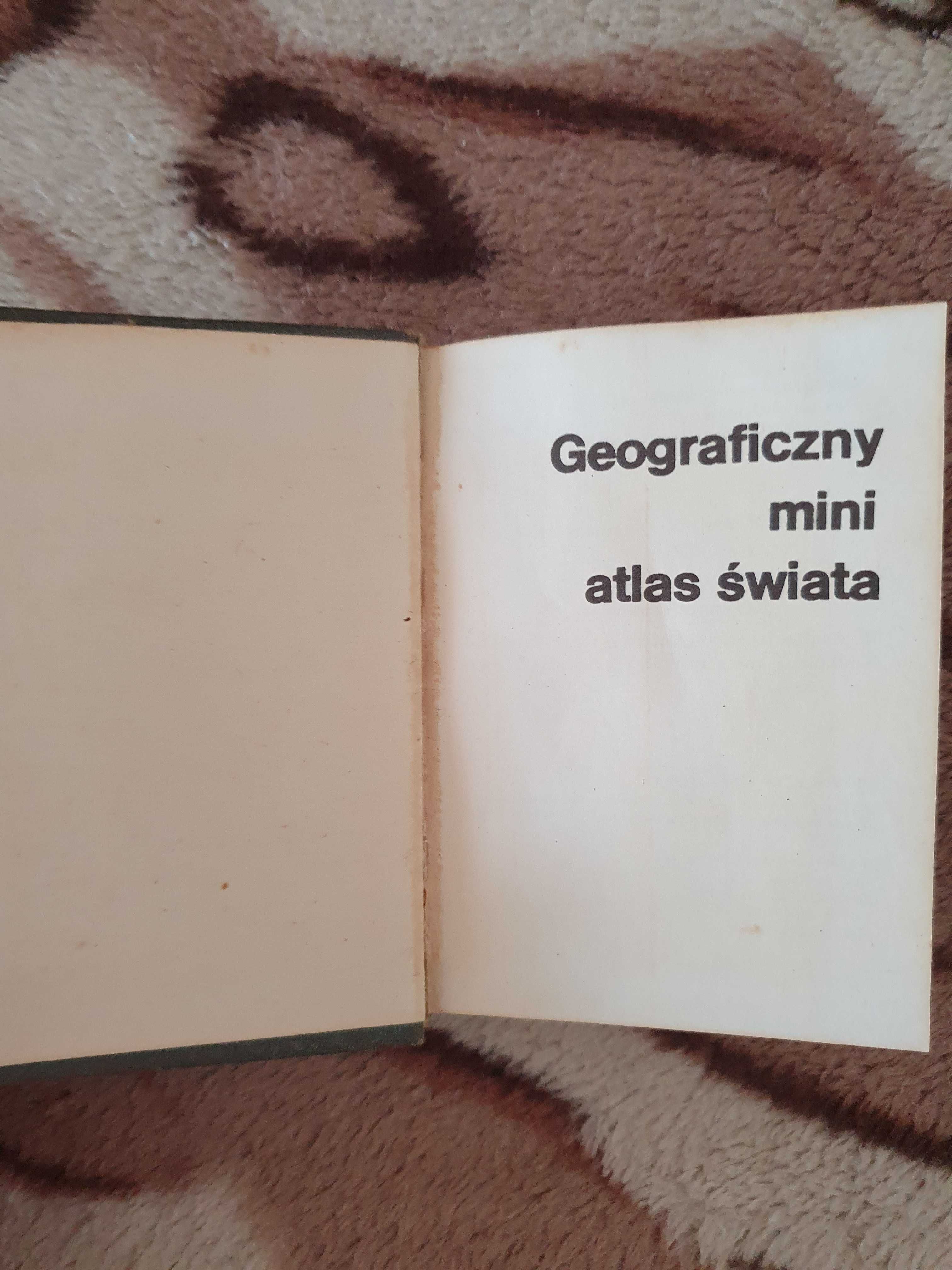 Książka Geograficzny Mini Atlas Świata