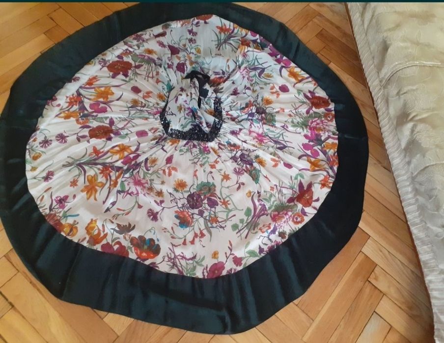 Платье Сарафан шелк ZARA S размер