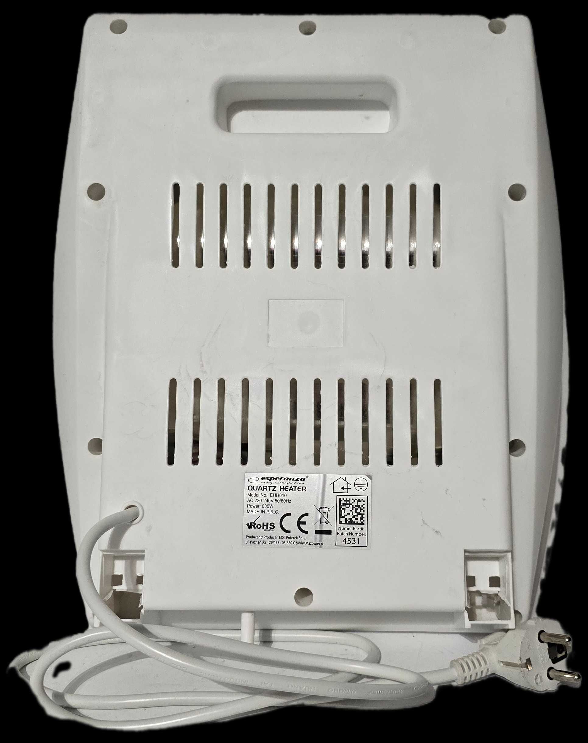Grzejnik kwarcowy Esperanza 400W/800W Nefud