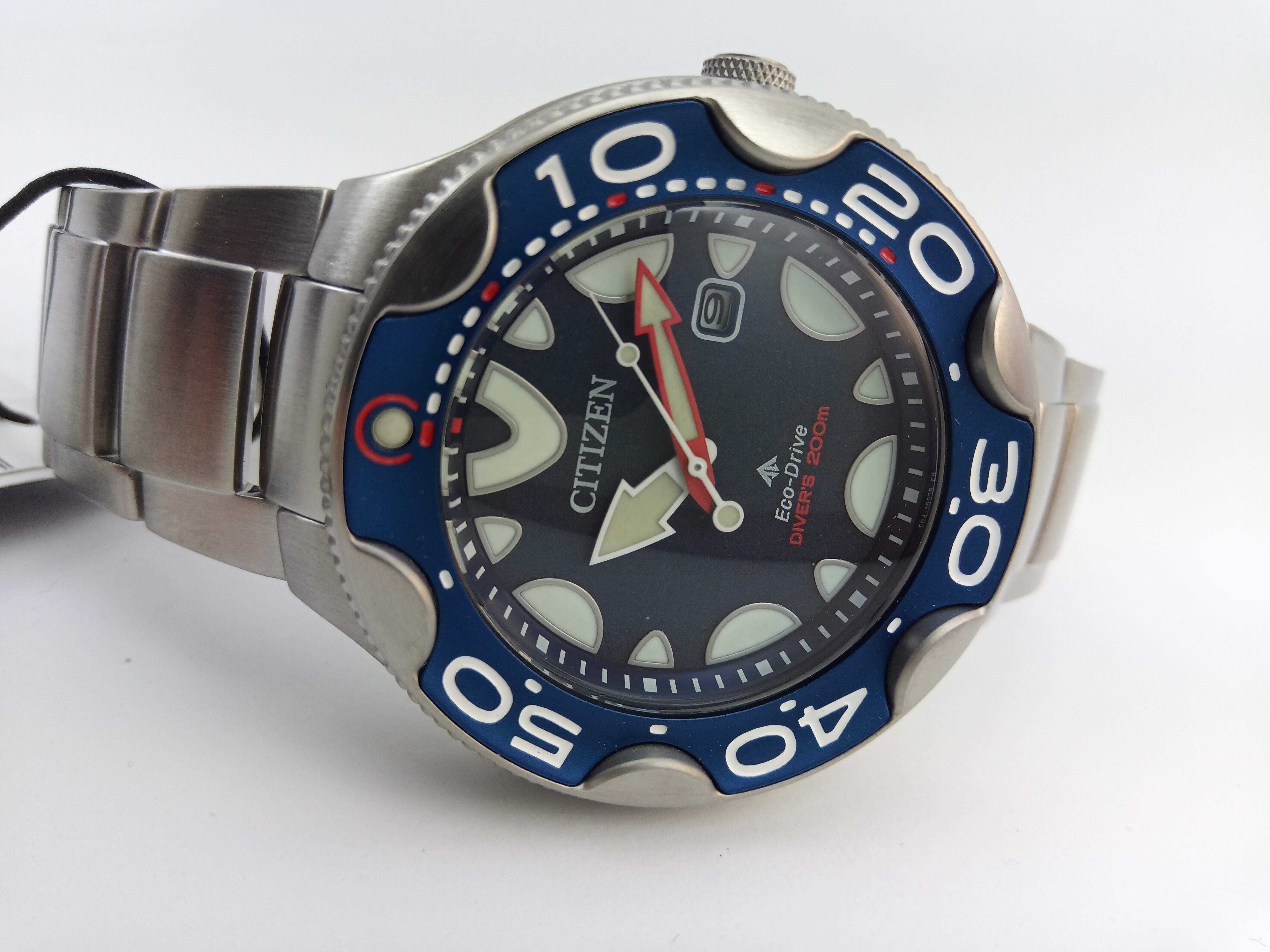 Спецсерия Orca 200м японские мужские часы Citizen Eco-Drive BN0231-52L