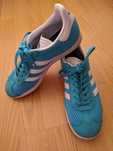 Sapatilhas azuis adidas gazelle