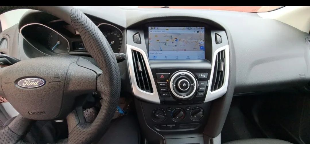 Rádio Android 12 com GPS Ford Focus MK3 (Novo)